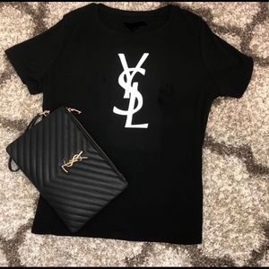 Black and white designer T-shirts